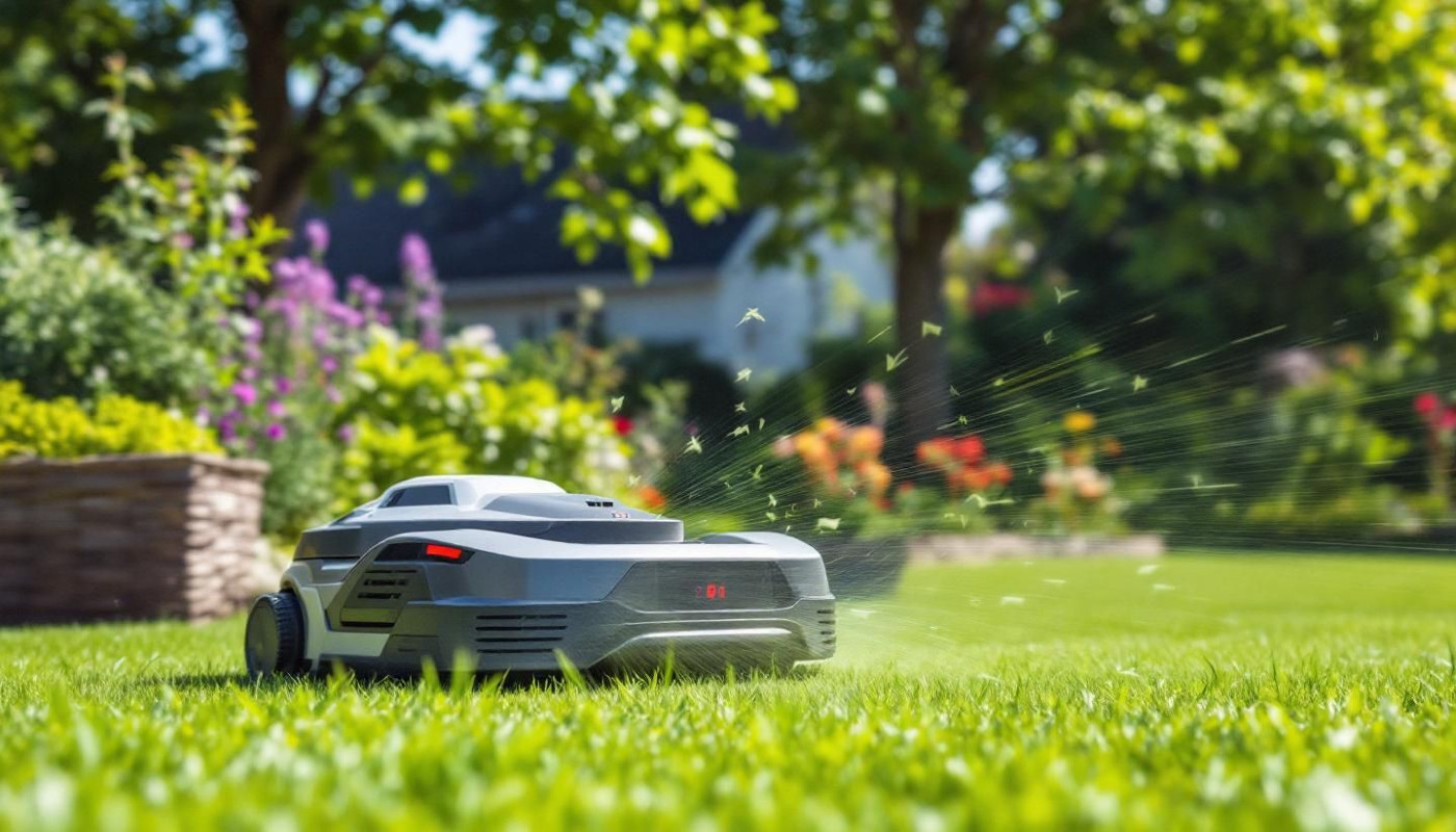 Optimiser l'efficacité de votre robot tondeuse pour grands jardins